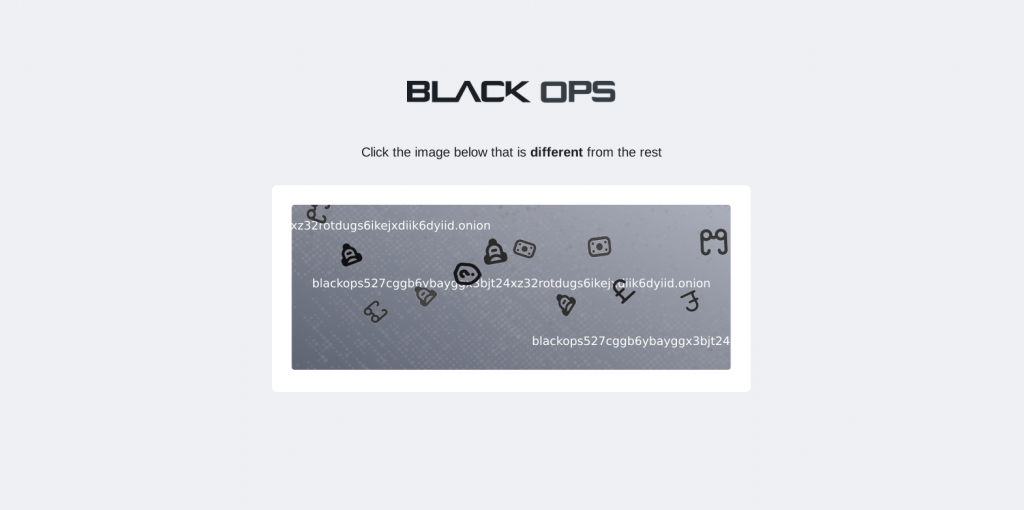 black ops captcha