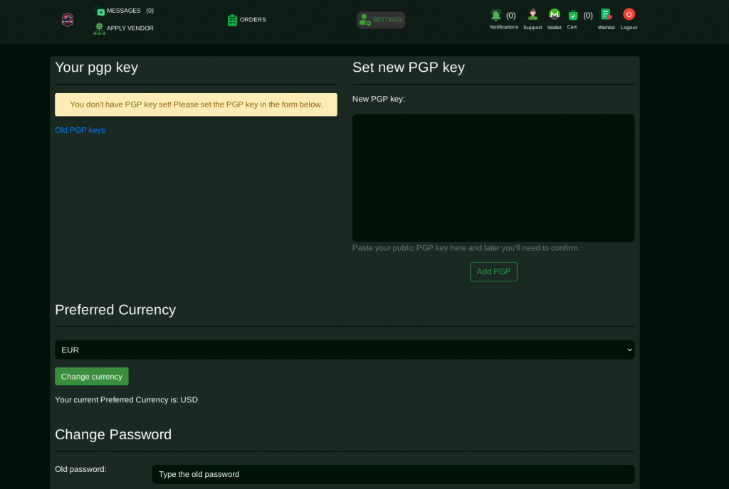 stealth market pgp