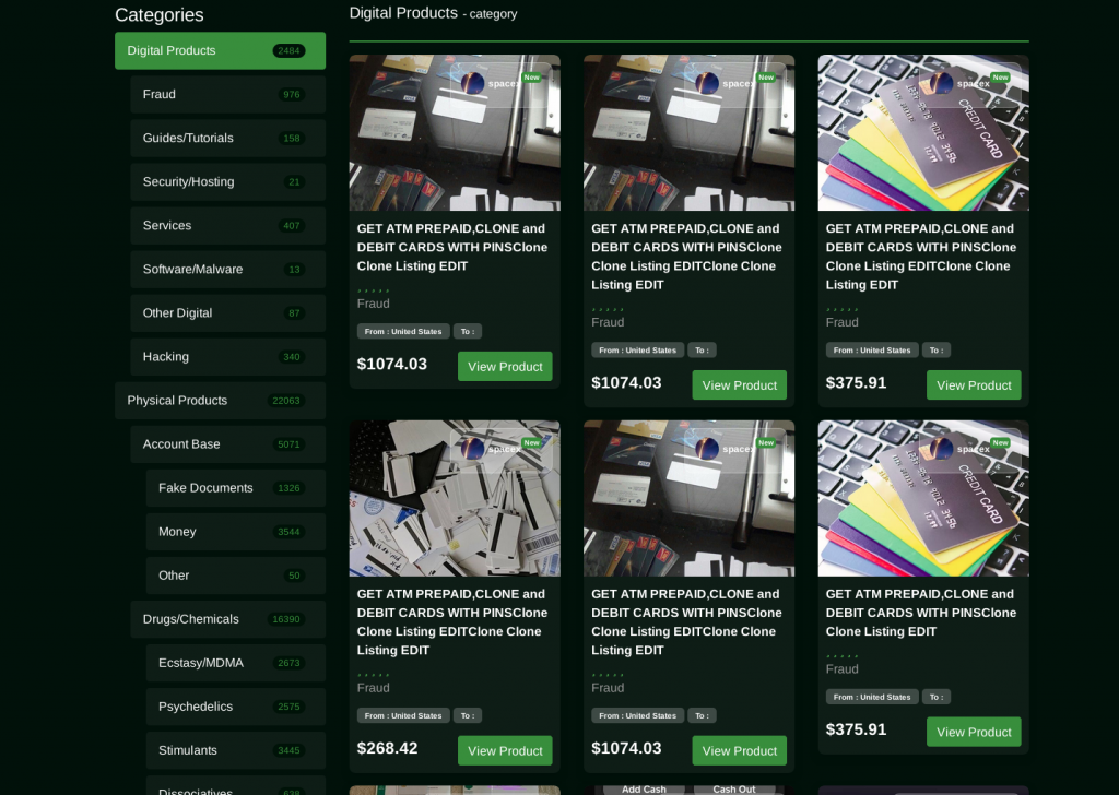stealth market products
