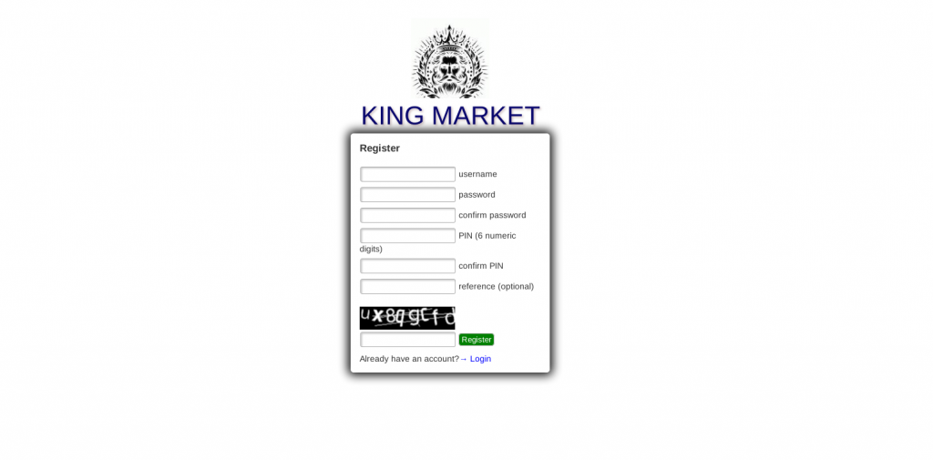 king market registration